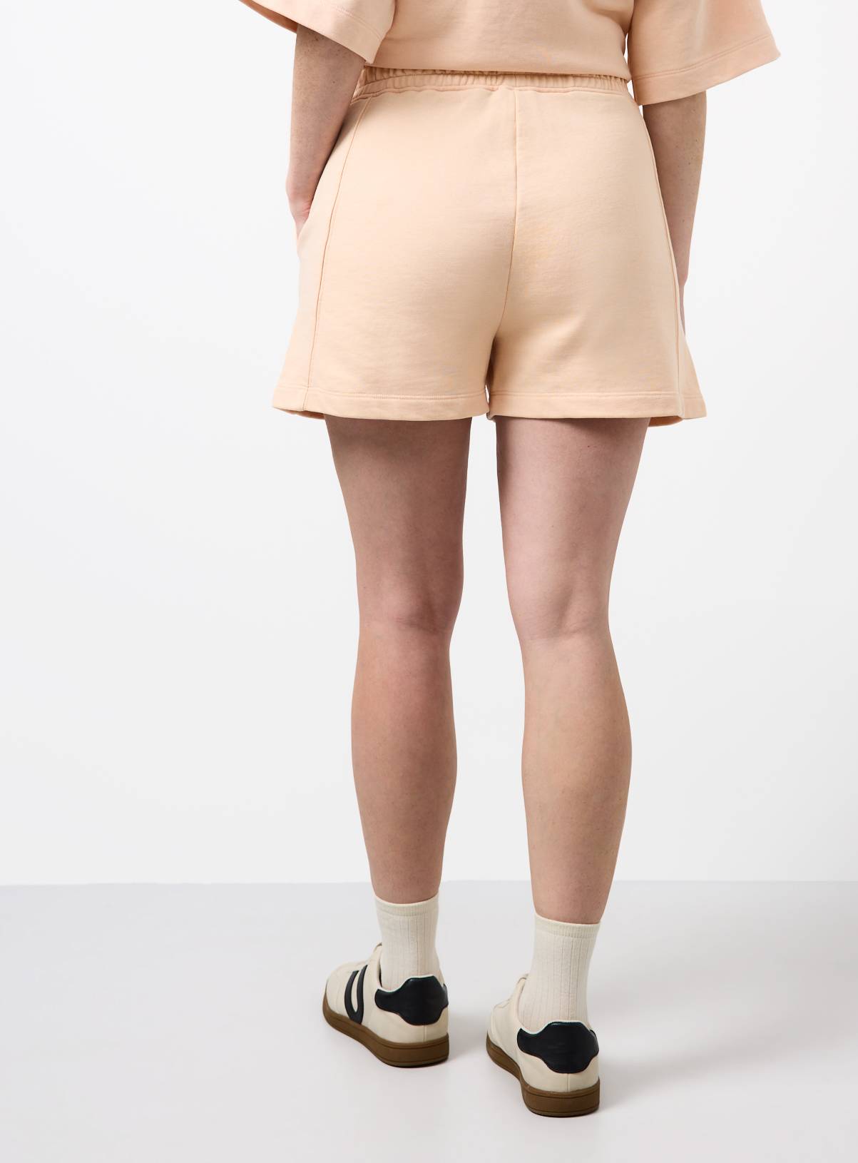 Pale Pink Washed Co-ord Jersey Shorts XXL - Image 4